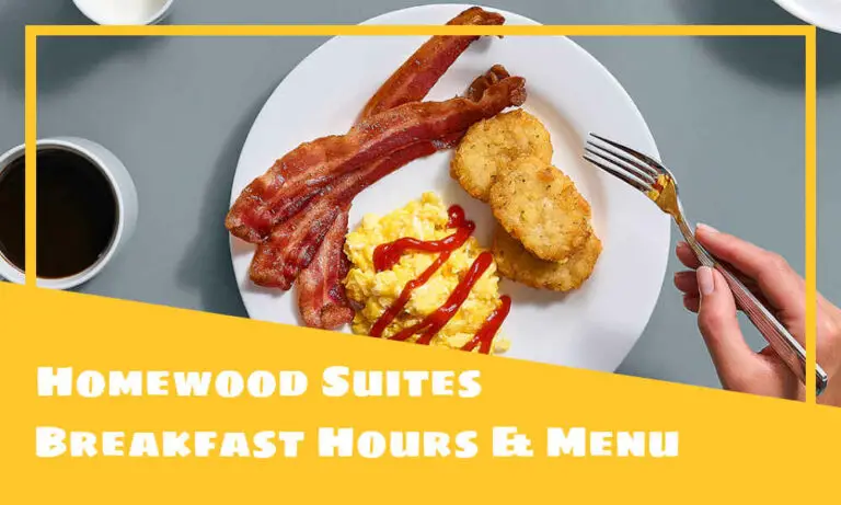 Homewood Suites Breakfast hours