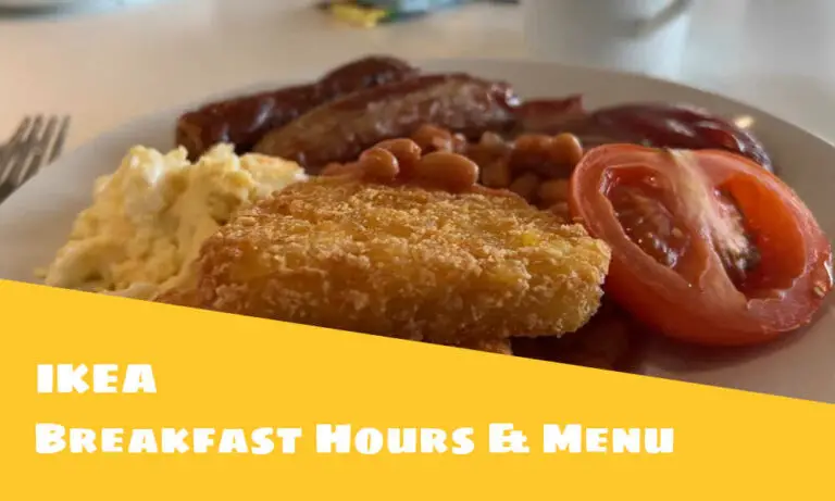 IKEA breakfast hours and menu