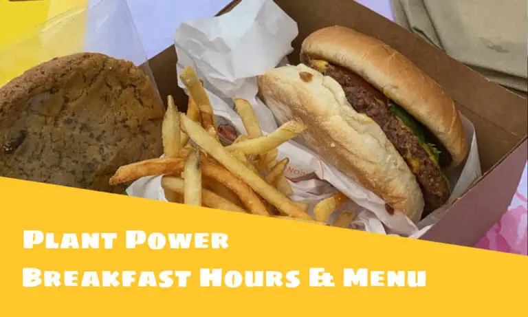 plant power breakfast hours